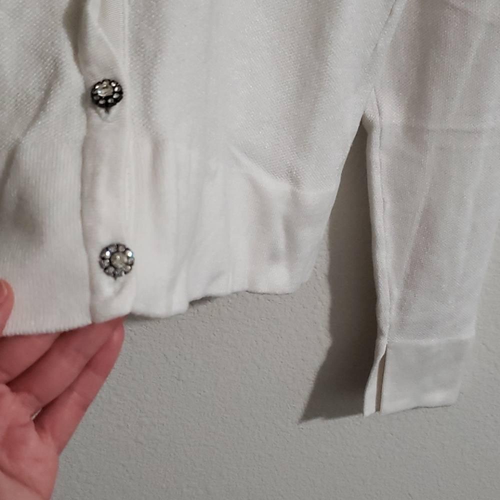 Zara Gem Button Cardigan - Picture 4 of 7